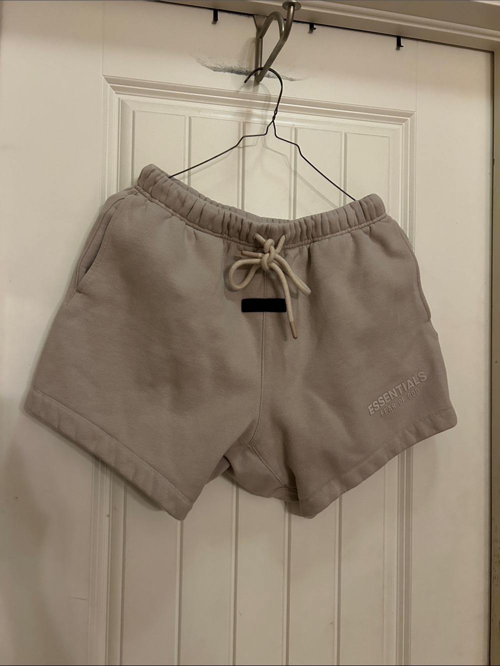 Essentials Fear of God oatmeal  Women’s  Athletic XS  sweat  Shorts